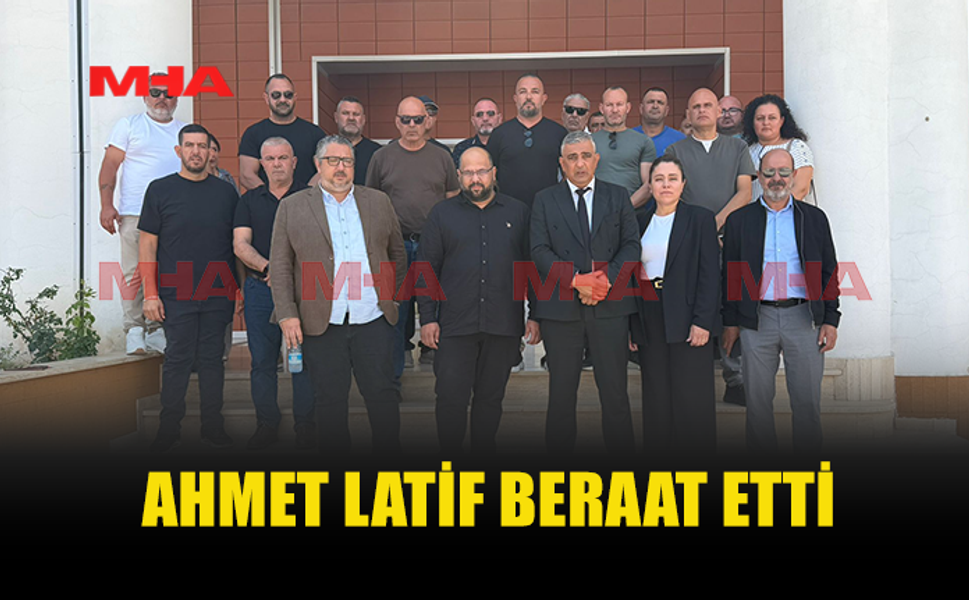 MESARYA BELEDİYE BAŞKANI AHMET LATİF BERAAT ETTİ