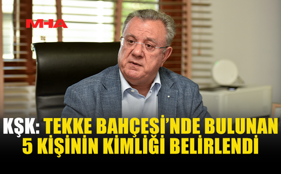 KAYIP ŞAHISLAR ÇALIŞMALARINDA ÖNEMLİ AŞAMA