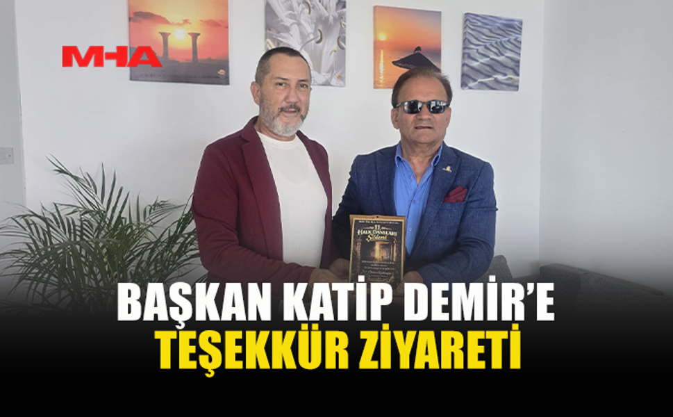 HALK DANSLARI FEDERASYONU’NDAN BAŞKAN DEMİR’E ZİYARET