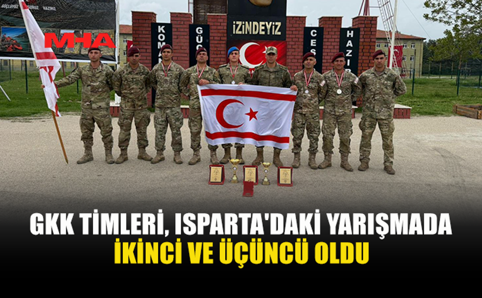 GKK TİMLERİ ISPARTA’DAN DERECEYLE DÖNDÜ
