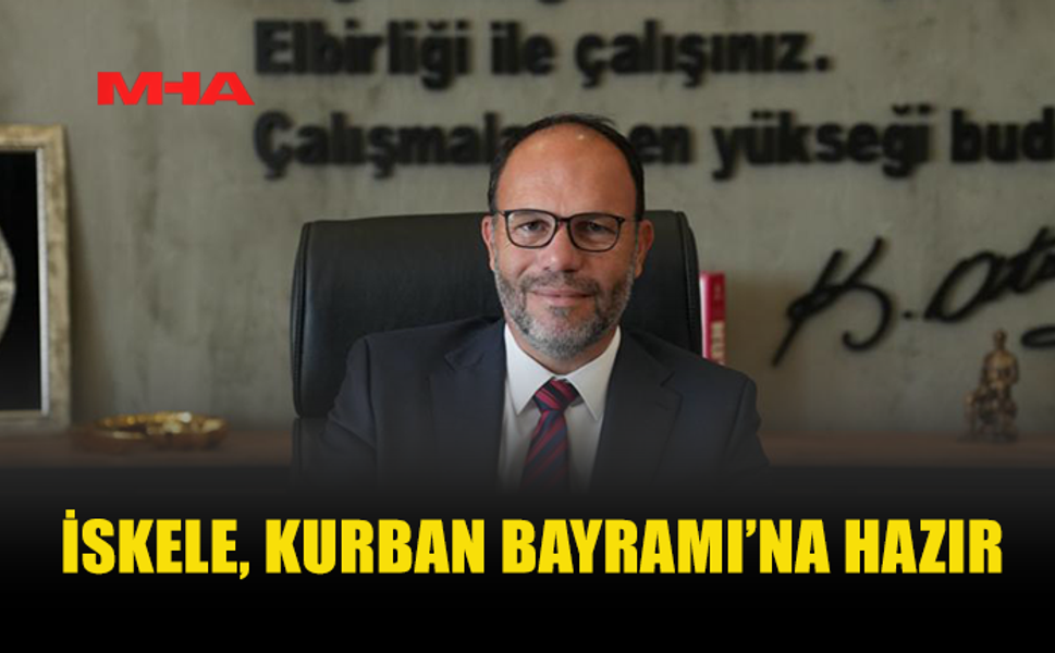 İSKELE BELEDİYESİ BAYRAM İÇİN TEYAKKUZDA