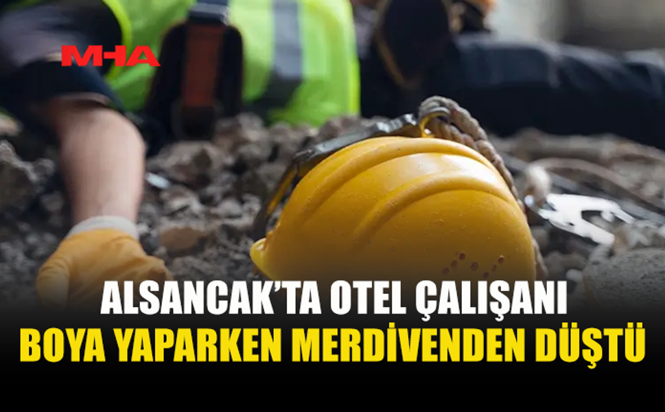 ALSANCAK’TA İŞ KAZASI: OTEL ÇALIŞANI YARALANDI