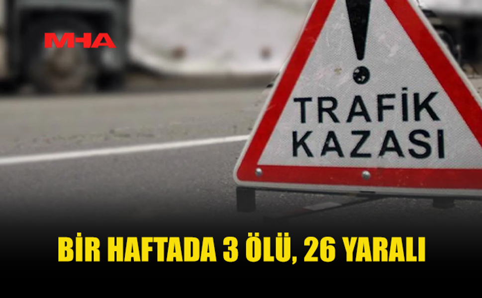 HASTALIK TRAFİK RAPORLARI AÇIKLANDI