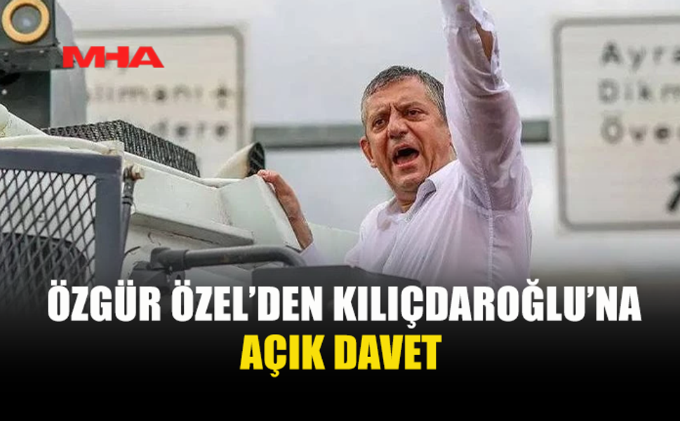 ÖZGÜR ÖZEL’DEN İZMİR’DE SERT MESAJLAR