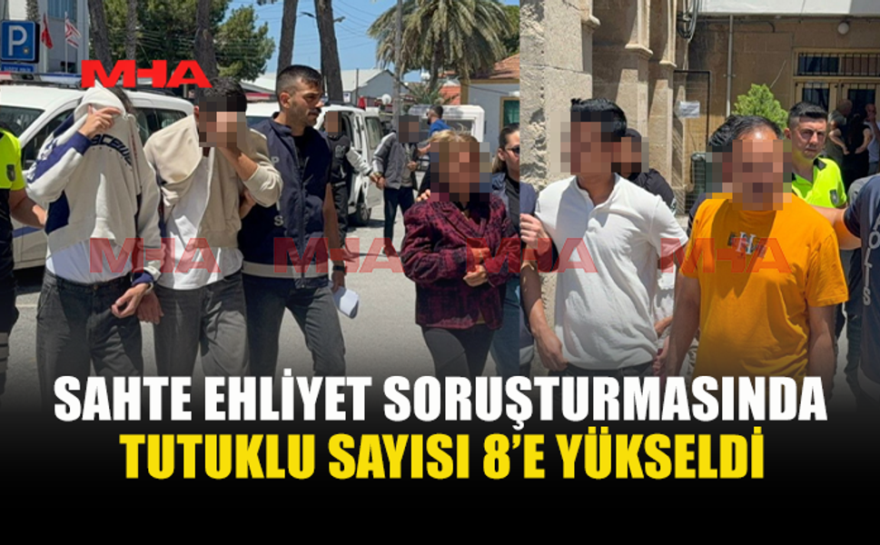 GİRNE’DE SAHTE EHLİYET SORUŞTURMASI BÜYÜYOR