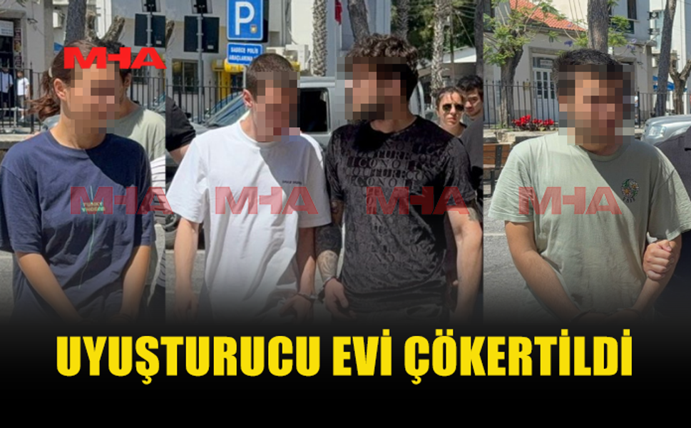 KOKAİN, MDMA VE HİNTKENEVİRİ HEPSİ AYNI EVDE!