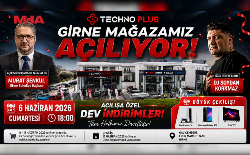 KIBRIS'IN EN BÜYÜK TEKNOLOJİ SHOWROOM'U GİRNE'DE AÇILIYOR