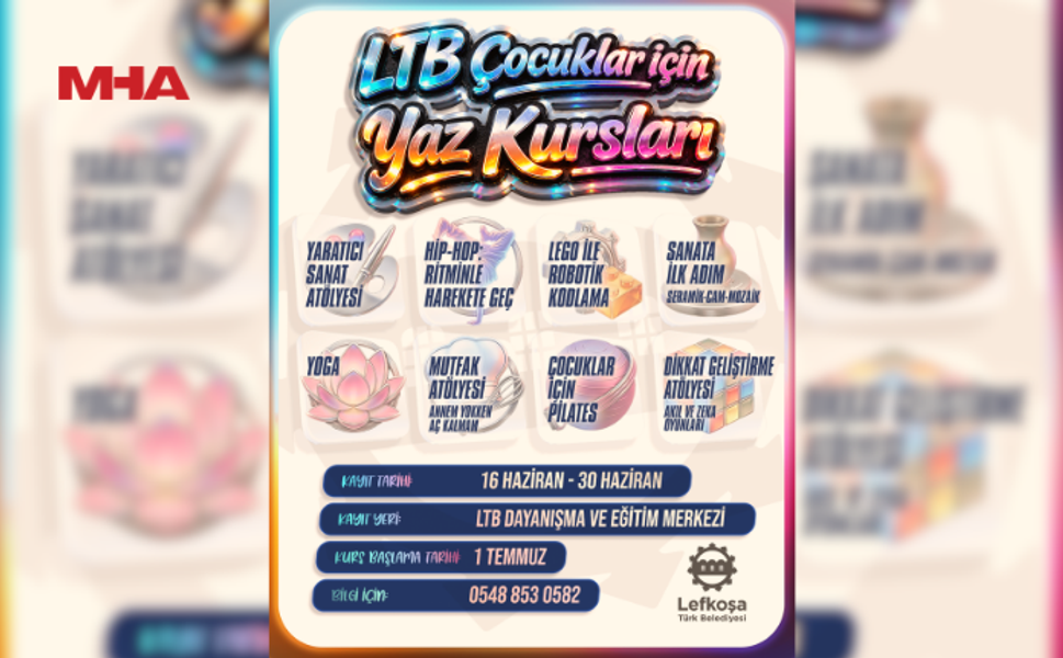 LTB YAZ ATÖLYELERİ KAYITLARI YARIN BAŞLIYOR