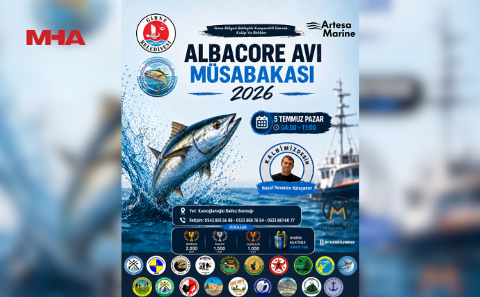"ALBACORE AVI MÜSABAKASI 2026" 5 TEMMUZ PAZAR GÜNÜ YAPILACAK