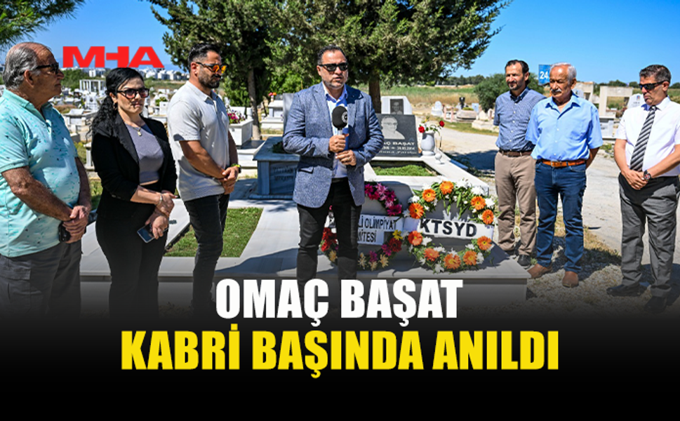 SPOR YAZARI OMAÇ BAŞAT KABRİ BAŞINDA ANILDI