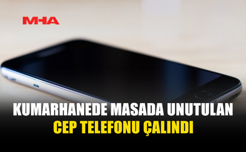 KUMARHANEDE CEP TELEFONU HIRSIZLIĞI: ZANLI TUTUKLANDI