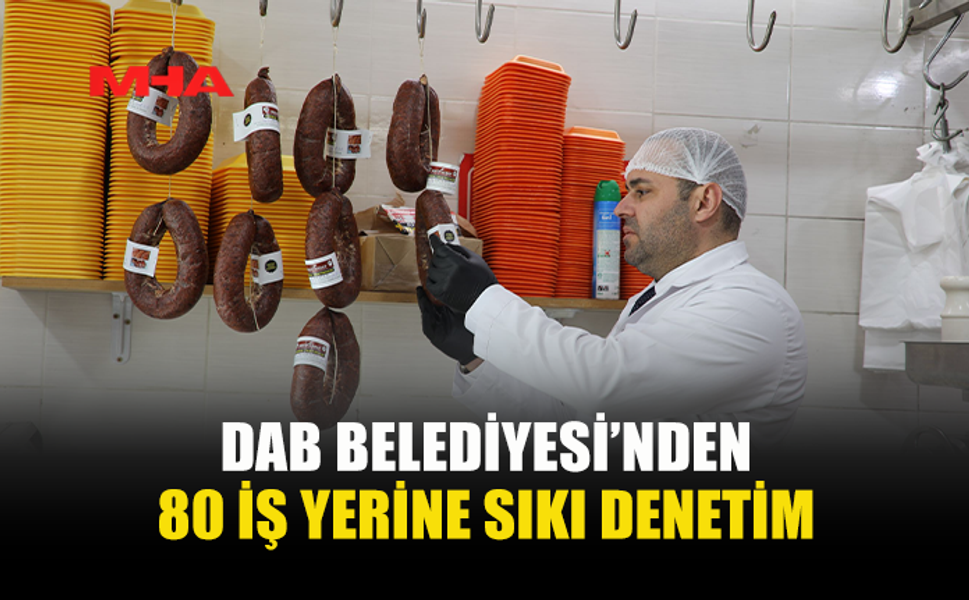 DEĞİRMENLİK AKINCILAR BELEDİYESİ’NDEN SIKI DENETİM