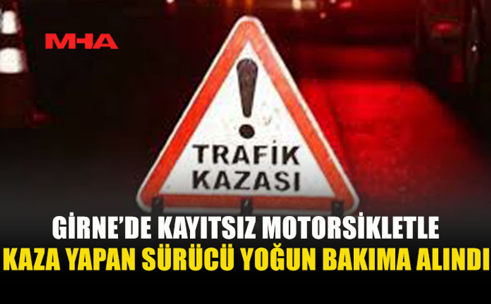 19 YAŞINDAKİ SÜRÜCÜ DİREKSİYON HAKİMİYETİNİ KAYBETTİ KAZAYA NEDEN OLDU
