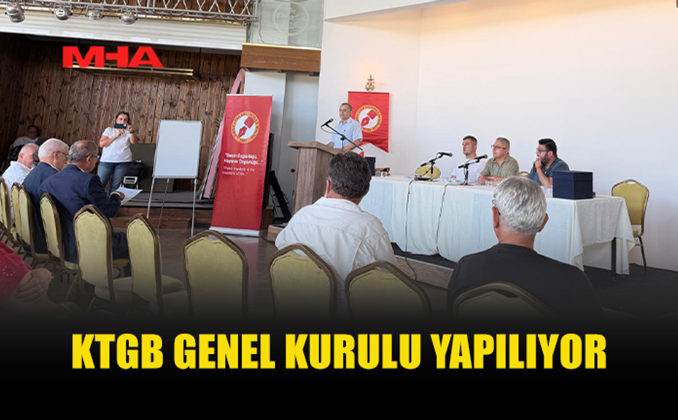 KIBRIS TÜRK GAZETECİLER BİRLİĞİ GENEL KURULU, BUGÜN YAPILIYOR
