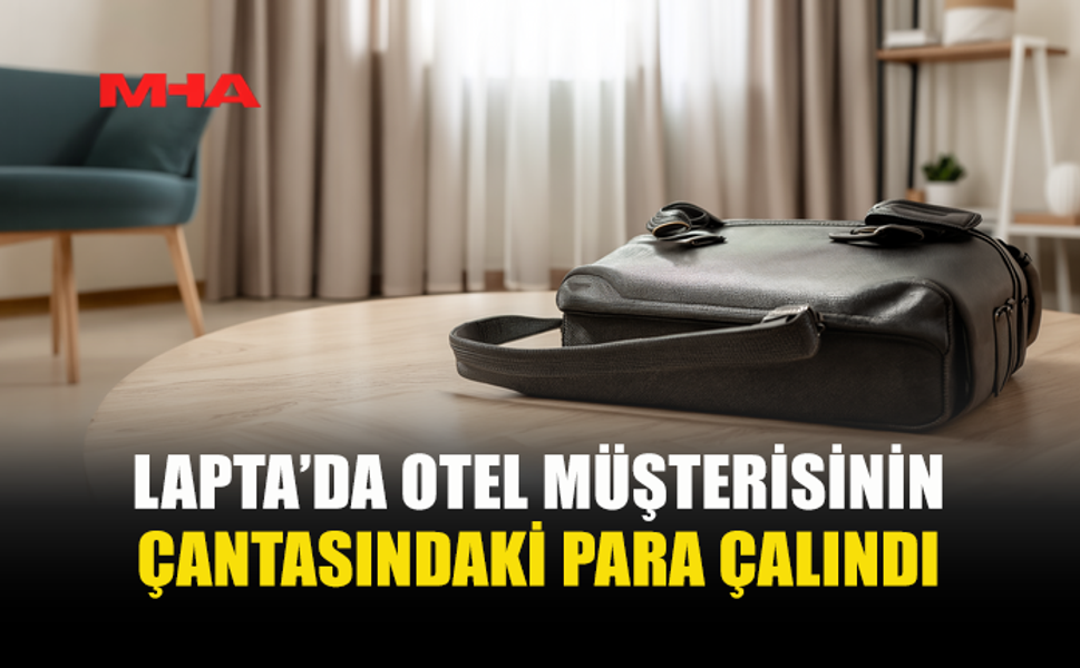 LAPTA’DAKİ OTELDE 13 BİN TL’LİK HIRSIZLIK İDDİASI