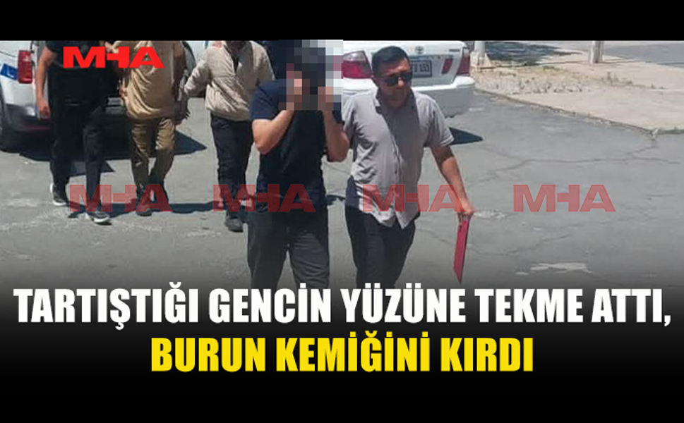 DİSKO OTOPARKINDAKİ KAVGA: TARTIŞTIĞI GENCİN YÜZÜNE TEKME ATTI