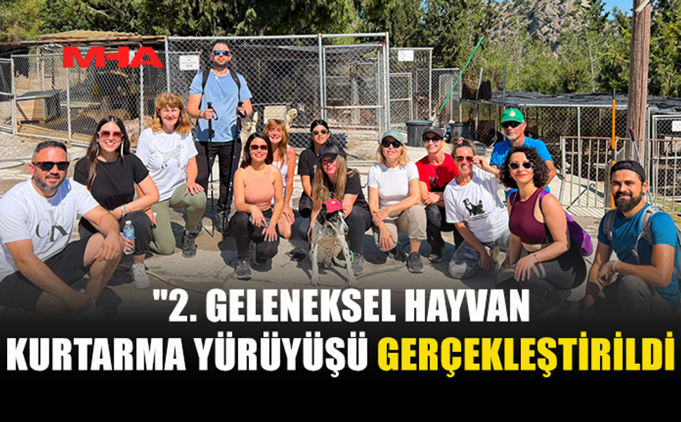 GİRNE’DE HAYVANLAR İÇİN ANLAMLI YÜRÜYÜŞ