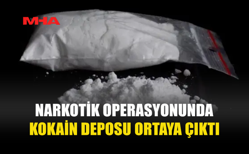 3 KİLODAN FAZLA KOKAİN ELE GEÇİRİLDİ