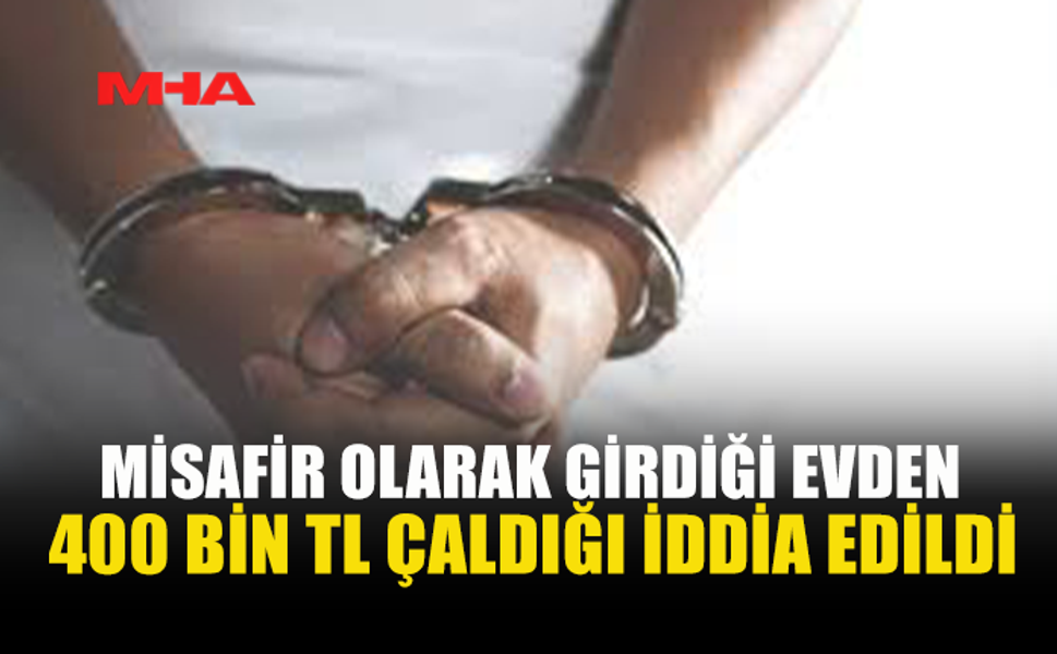 400 BİN TL BUHAR OLDU: ZANLI YAKALANDI
