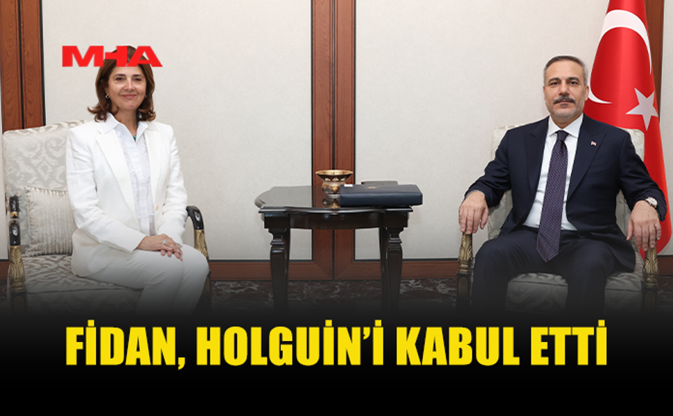 HAKAN FİDAN VE HOLGUİN ANKARA’DA BİR ARAYA GELDİ
