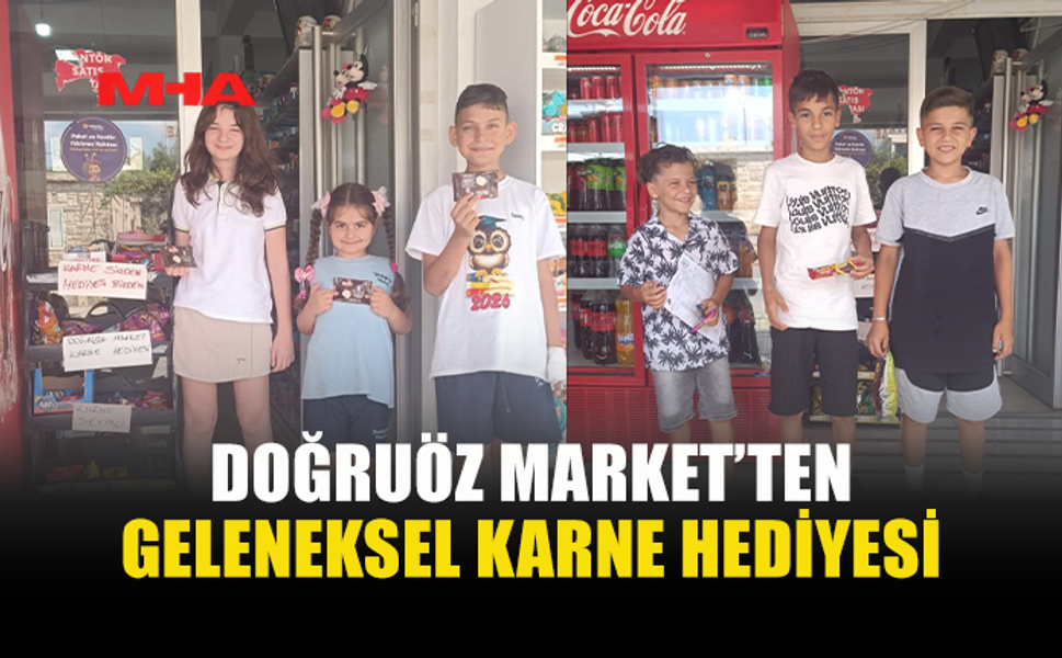 GAZİMAĞUSA MARAŞ BÖLGESİNDE DOĞRUÖZ MARKET GELENEĞİ SÜRDÜRÜYOR