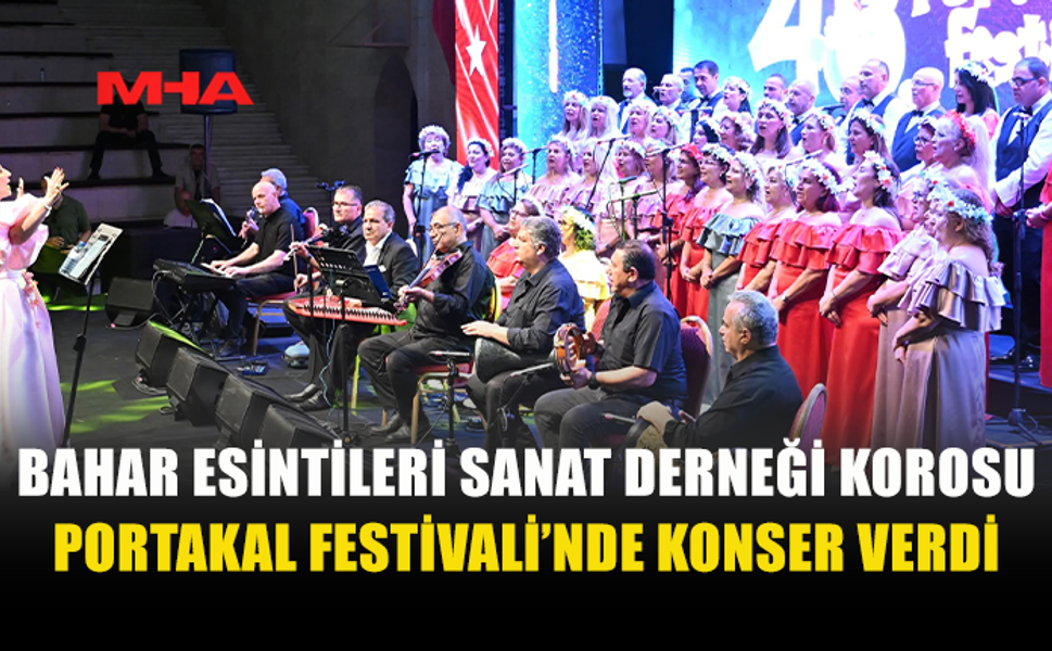 BAHAR ESİNTİLERİ KOROSU FESTİVALDE BÜYÜLEDİ