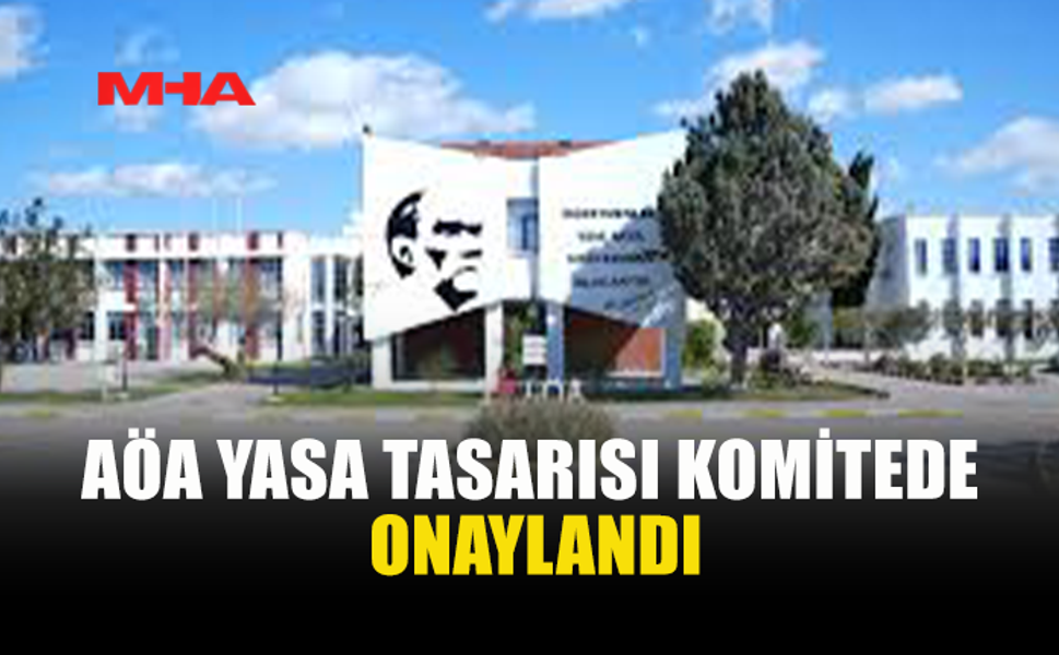 AÖA YASA TASARISI OY ÇOKLUĞUYLA KABUL EDİLDİ