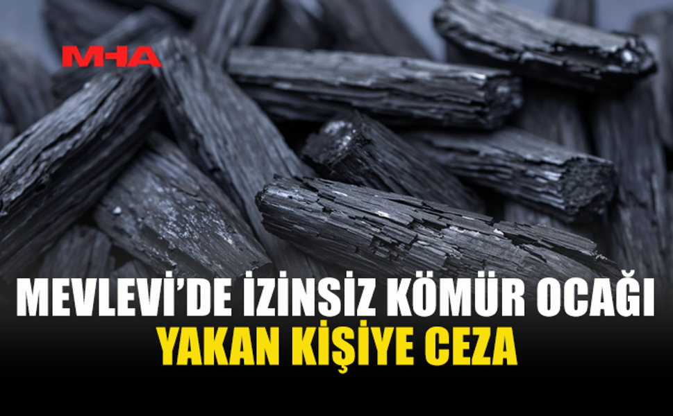 MEVLEVİ’DE KAÇAK KÖMÜR ÜRETİMİ ORTAYA ÇIKTI