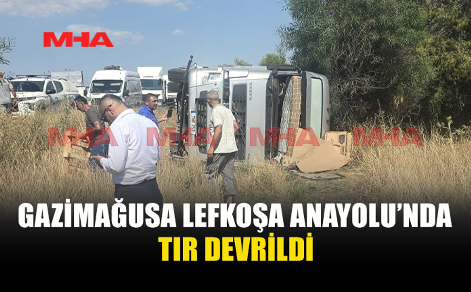 TURUNÇLU KAVŞAĞI YAKINLARINDA KAZA