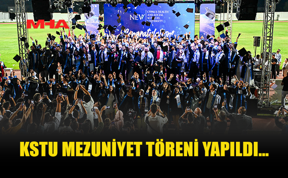 KSTU’DA MEZUNİYET COŞKUSU: 526 ÖĞRENCİ KEP ATTI