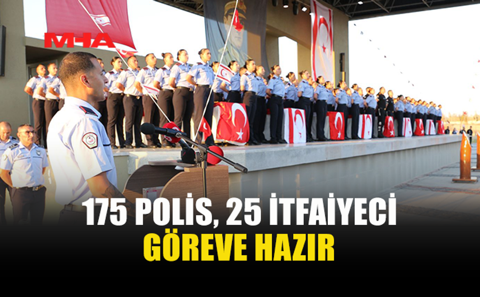 POLİS VE İTFAİYE TEMEL EĞİTİMİ YEMİN VE MEZUNİYET TÖRENİ YAPILDI
