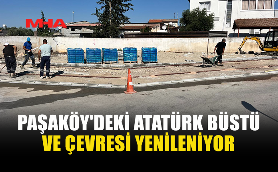 PAŞAKÖY’DE KAMU ALANI YENİLENİYOR
