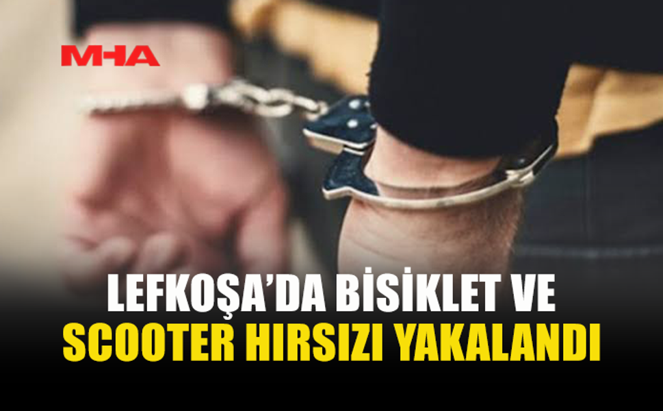 5 BİSİKLET VE SCOOTER ÇALDIĞI İDDİA EDİLDİ