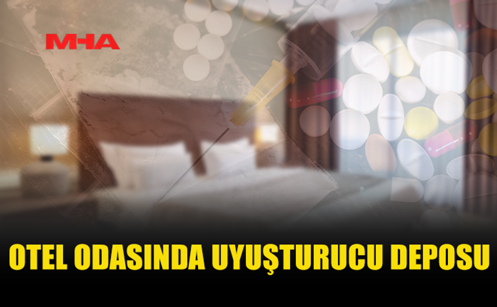 GAZİMAĞUSA'DA OTEL ODASINDA UY*ŞTURUCU ELE GEÇİRİLDİ