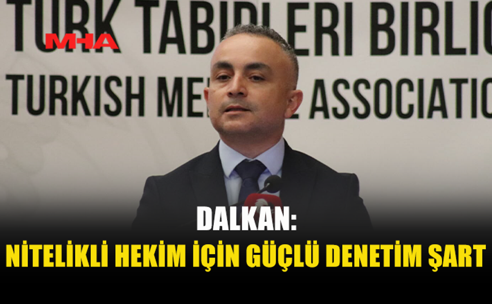 KTTB BAŞKANI CEYHUN DALKAN TTB KONGRESİ’NDE KONUŞTU
