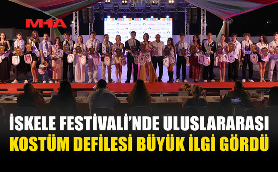 İSKELE CIOFF HALK DANSLARI FESTİVALİ 29. KEZ RENKLİ GÖRÜNTÜLERE SAHNE OLDU