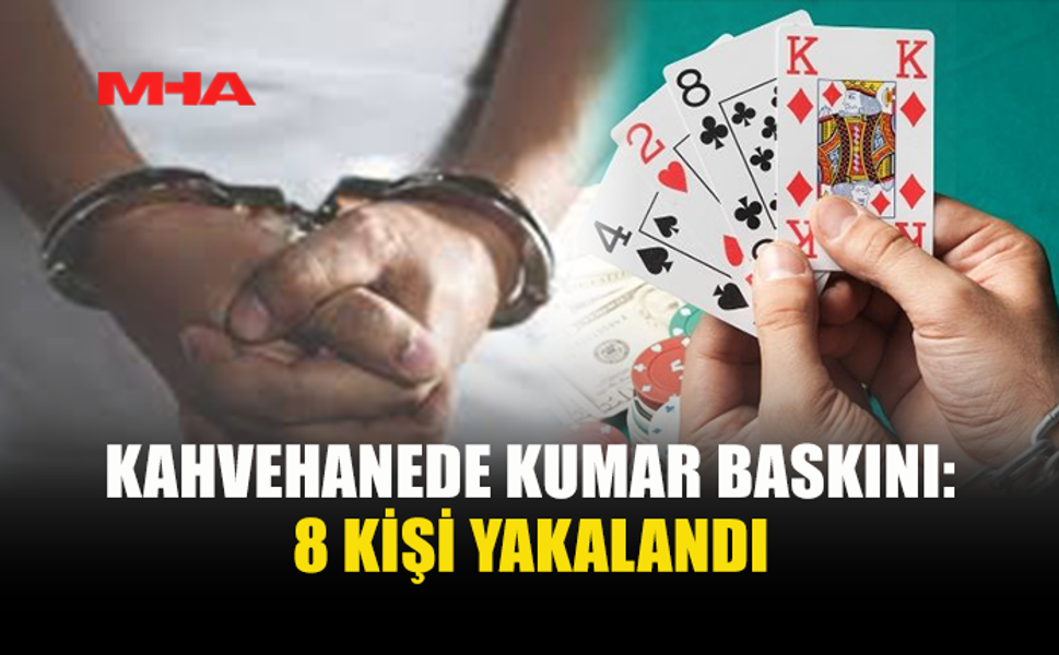 GAZİMAĞUSA’DA KAHVEHANEYE KUMAR OPERASYONU