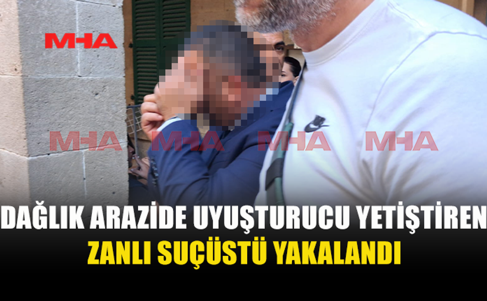 4 KÖK HİNTKENEVİRİ YETİŞTİREN ZANLI YAKALANDI