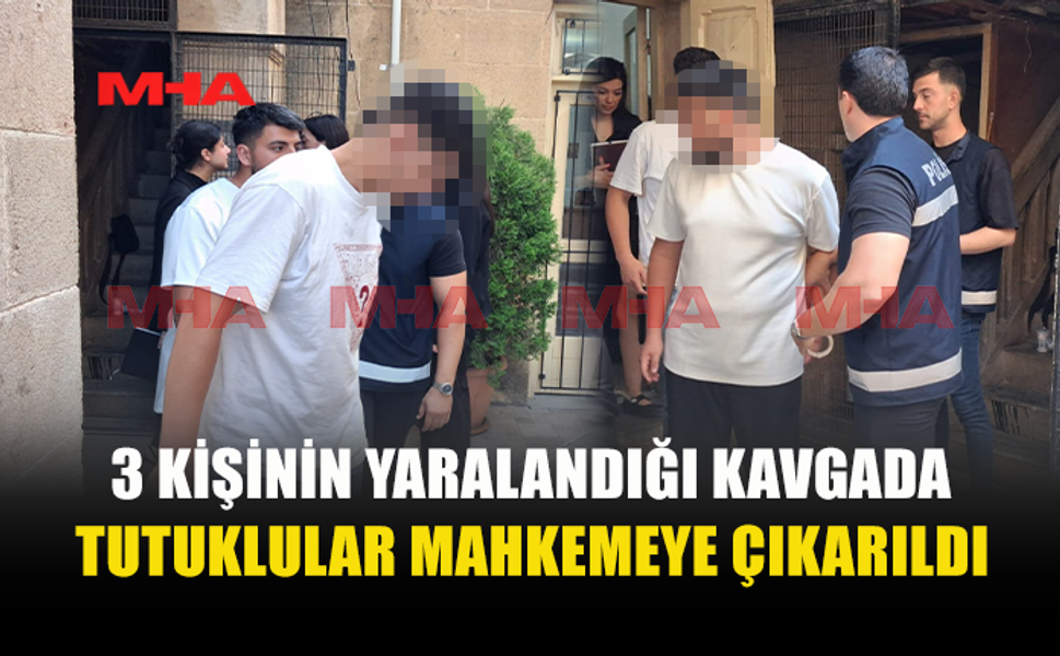 OTOPARKTA KORKUNÇ KAVGA: 3 YARALI, 2 TUTUKLU