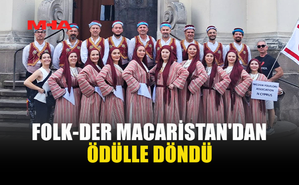 KIBRIS KÜLTÜRÜ MACARİSTAN'DA ÖDÜLLE TAÇLANDI