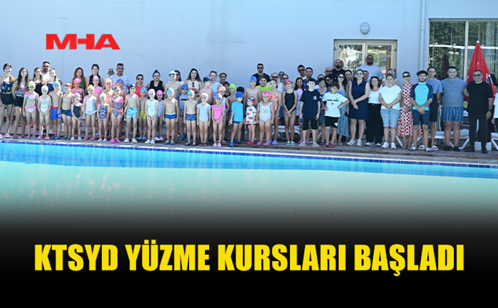 KTSYD YAZ DÖNEMİ YÜZME KURSLARINA START VERDİ