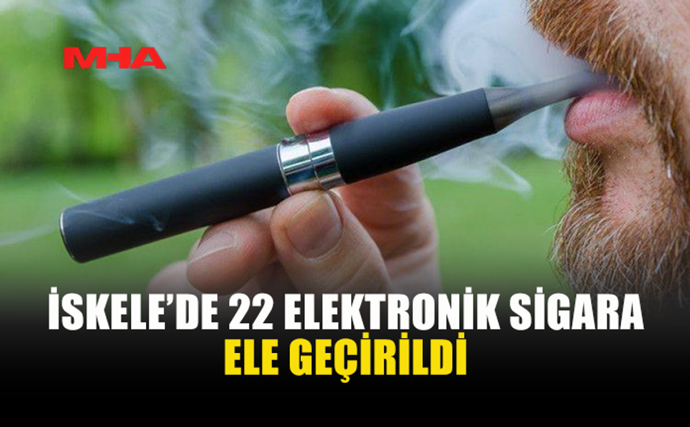 İSKELE'DE ŞÜPHELİ ARAÇTAN KAÇAK ELEKTRONİK SİGARALAR ÇIKTI