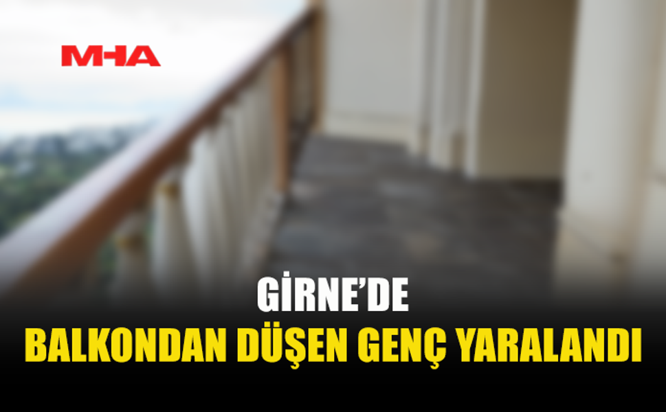 3 METREDEN DÜŞTÜ, HASTANEYE KALDIRILDI