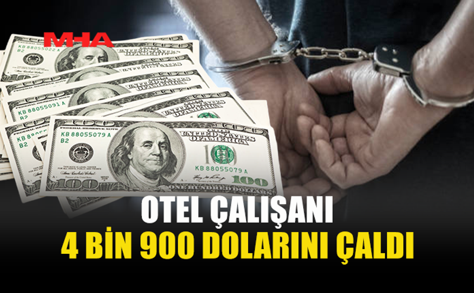 MÜŞTERİNİN ODASINA KARTLA GİRİP PARAYI ÇALDI
