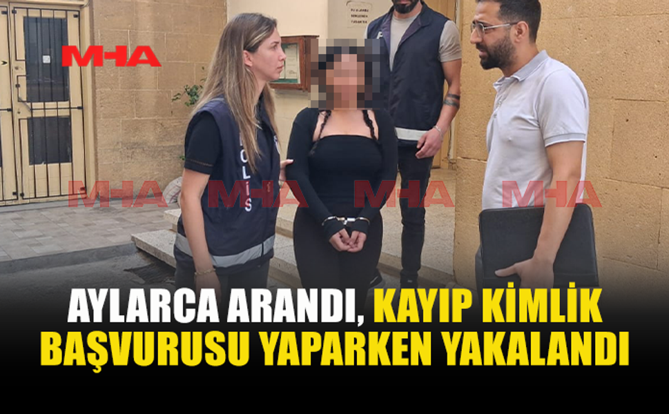 POLİSTEN KAÇTI, KİMLİK İŞLEMİNDE YAKAYI ELE VERDİ