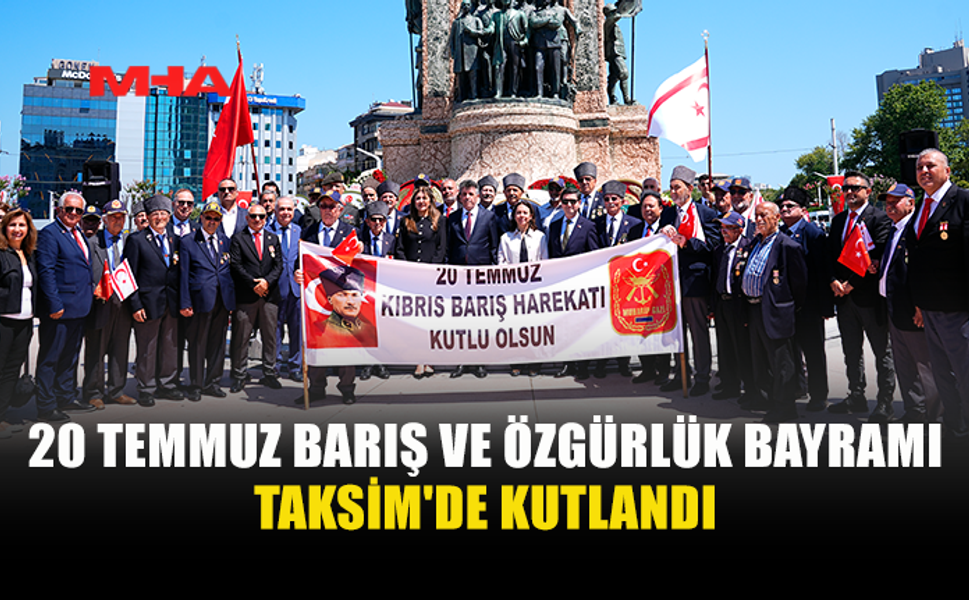 İSTANBUL’DA 20 TEMMUZ İÇİN TÖREN DÜZENLENDİ