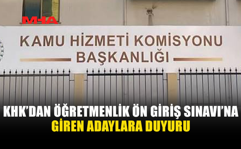 ÖĞRETMENLİK BRANŞ SINAVLARI İÇİN BAŞVURULAR BAŞLIYOR
