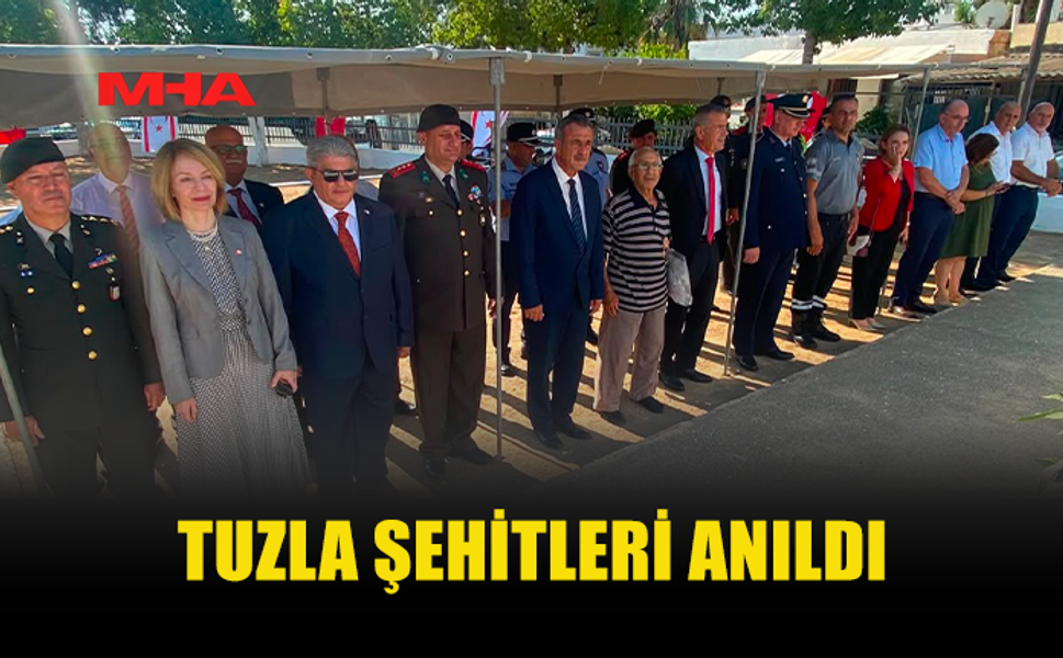 TUZLA ŞEHİTLERİ İÇİN ANMA TÖRENİ DÜZENLENDİ