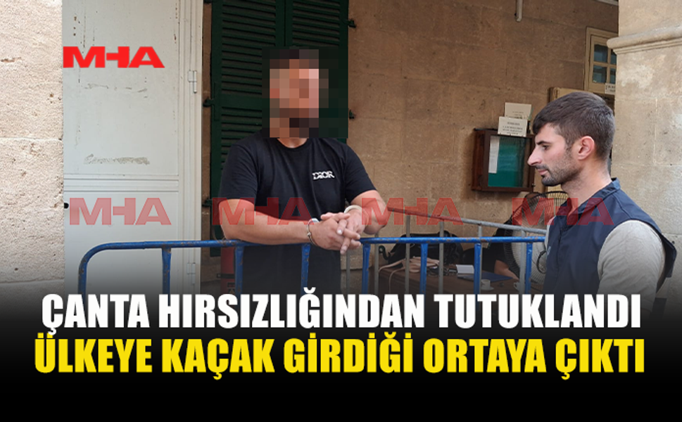 BAR HIRSIZLIĞINI KAMERA GÖRÜNTÜLERİ ELE VERDİ