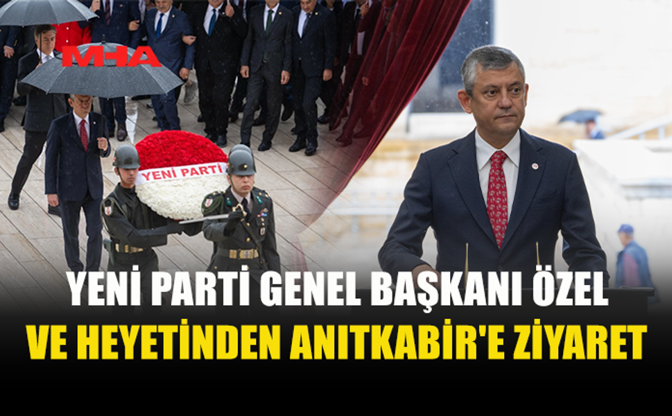 YENİ PARTİ KURMAYLARIYLA ANITKABİR’DE